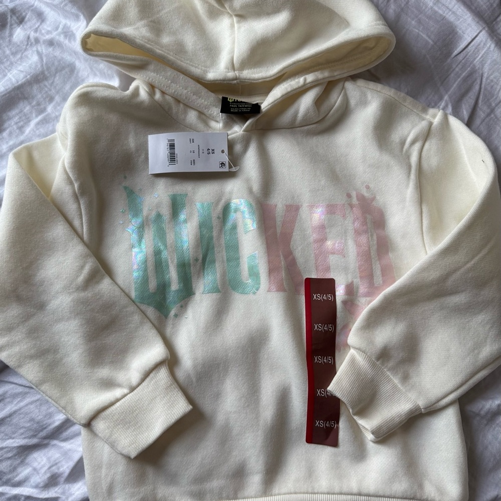 Wicked the sky is the limit oversized pullover sweatshirt kids size XS (4/5)